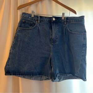 Classic Blue Denim Women's Shorts